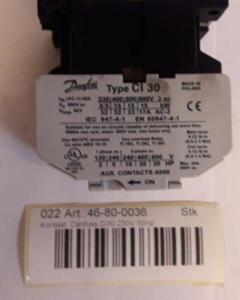 Contaktor Ci30 220-240V 50Hz